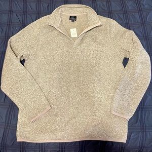 Men’s J.Crew Fleece Half-zip